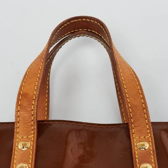 Louis Vuitton Bronze Monogram Vernis Reade PM Bag - Picture 4 of 9